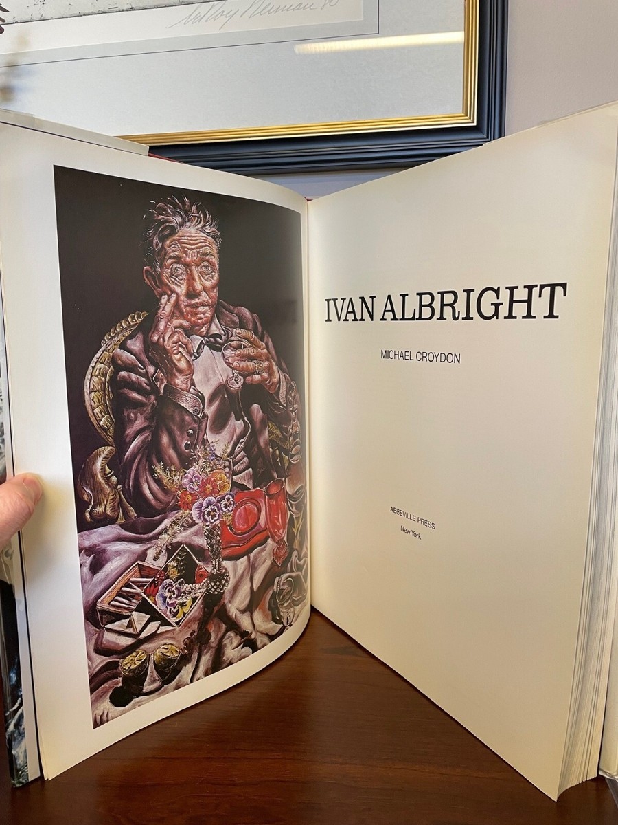 Ivan Albright Macabre Artist 1st Edition 1978 Folio SIGNED