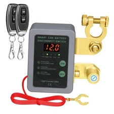 Kill Switch for Car - 12V Remote Battery Disconnect Switch Smart with LED