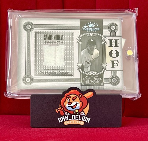 Sandy Koufax #19/25 💥 2005 Donruss Timeless Treasures JERSEY #HOF-32 - DODGERS
