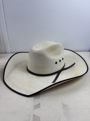 Atwood Hat Cowboy Fitted Mens 1/8 Straw Western Wide Brim Ranch