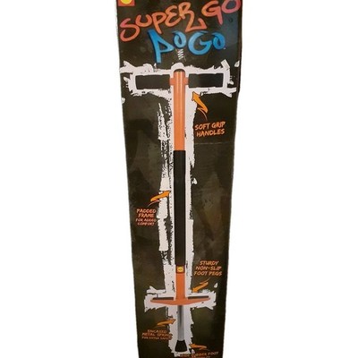 Alex Super Go Pogo Stick NIB NEW ORANGE  9+