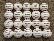 20 Rawlings Official Minor + Official League Leather Baseballs - BRAND NEW BALLS