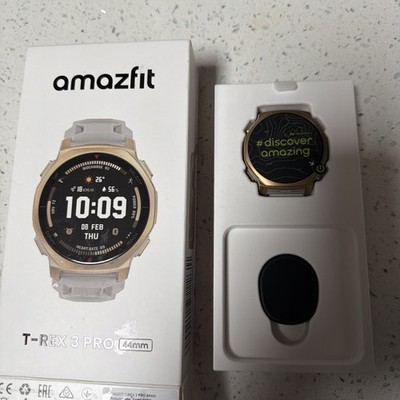 Amazfit T-Rex 3 Pro 44mm Outdoor Smart Watch AMOLED Display Built-in Flashlight