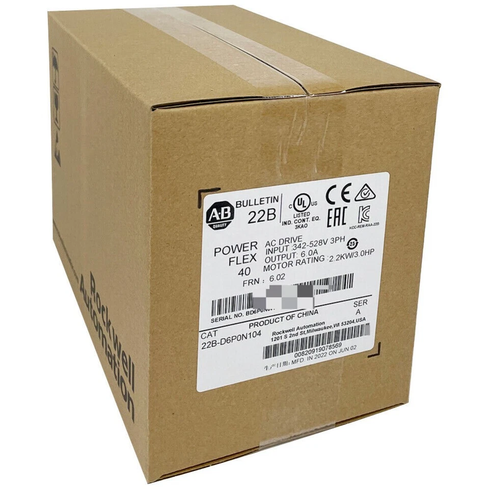 22B-D6P0N104 AB PowerFlex 40- 2.2 KW (3 HP) AC Drive Fast Shipping 22BD6P0N104GQ - Image 2 of 4
