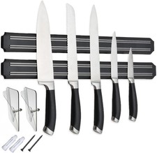  Magnetic Knife Holder,15 Inch Magnetic Knife Stora Strip,Knife Bar