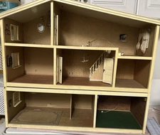 Vintage Lundby Sweden Mid-Century Modern Dollhouse w/Certificate and manual