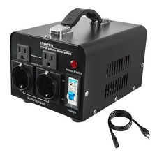 Uimoso Voltage Converter Transformer 1500VA Step Up/Down 110V -220V/220V -110V