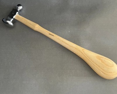 Chasing Hammer 1'' Full Domed Face Jewelry Crafts Metal Forming Jewelers Hammer