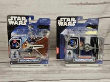 Disney Star Wars Micro Galaxy Squadron The Fighter and Ginivex Starfighter Toys