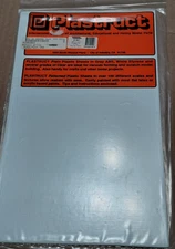 PLASTRUCT plastic sheets 2 new pieces: Square Tile .055" / 1.4 mm, 91541 PS-41