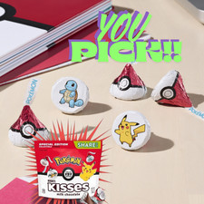 Hershey Kisses x Pokemon PICK YOUR OWN Pokemon 151 Limited Edition