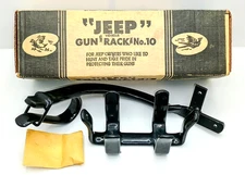Vintage JEEP Gun Rack #10 Rubberized Rifle Shotgun NOS For Jeeps & Others No.10