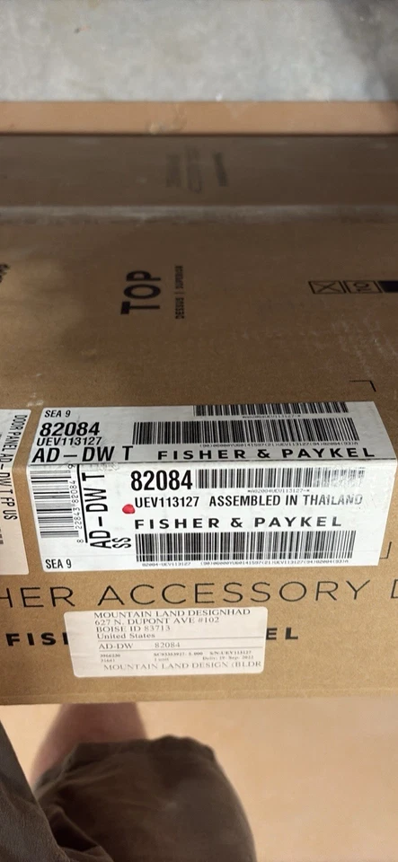 Fisher & Paykel ADA Alto Panel Lavavajillas Acero Inoxidable Foto 2 de 2