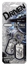 Refresh Your Car Driven E301342500 Scented Dog Tag, Black Out