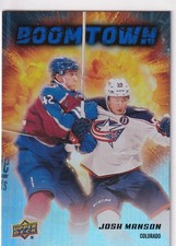 25/26 UD SERIES 2 JOSH MANSON BOOMTOWN INSERT #9