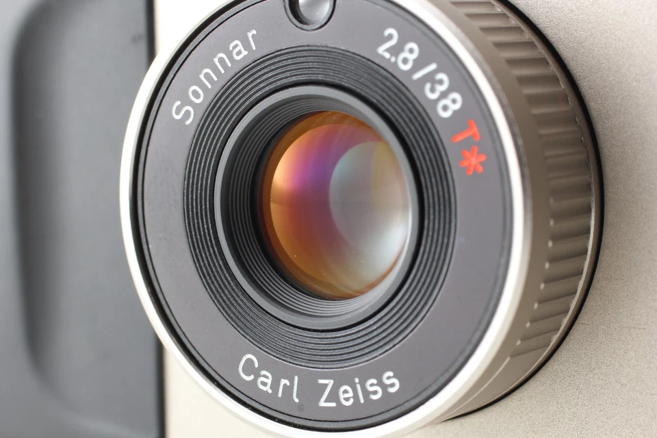 [OPT MINT Box] Contax T2 Silver 35mm Point & Shoot Film Camera From JAPAN - Image 4 of 4