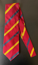 Mens Vintage Burberrys London Classic 100 All Silk Luxury Striped Tie 6