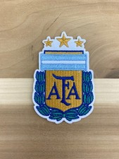 Argentina Futbol Embroidered Iron On Patch 3x2 Argentina Futbol Embroidered Iron On Patch 3x2