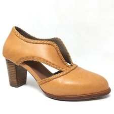 Bali Elf Spirit Walker Clogs Booties Shoes Womens Size 9 Brown Leather Hand Made