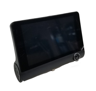 iMounTEK GPCT2451 Car Dash Cam 4-Inch 1296P Screen Triple Camera Suction Mnt NEW