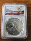 2024 American Silver Eagle  .. Early Releases .. MS 70- NGC