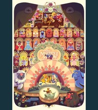 The Muppet Show Illustrated Tribute Poster – Vintage Style TV Classic Wall Art The Muppet Show Illustrated Tribute Poster – Vintage Style TV Classic Wall Art