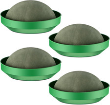8 Sets Floral Foam Round, 5.5 X 2.7 Inch Floral Dry round Flower Foam Half Ball