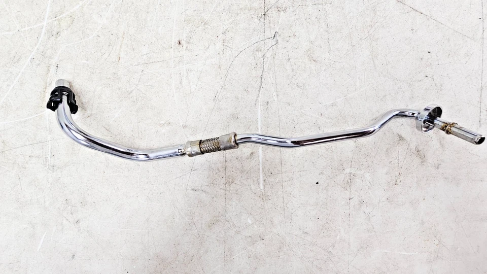 Harley Heritage Softail 2011 tanque de aceite depósito y líneas manguera de tubería Foto 3 de 4