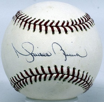   Mariano Rivera Single Signed Baseball 9 (Selig) JSA LOA (card) 721185