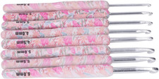8PCS Crochet Hook Set, 2.5-6.0Mm Ergonomic Crochet Hooks for Arthritic Hands,...