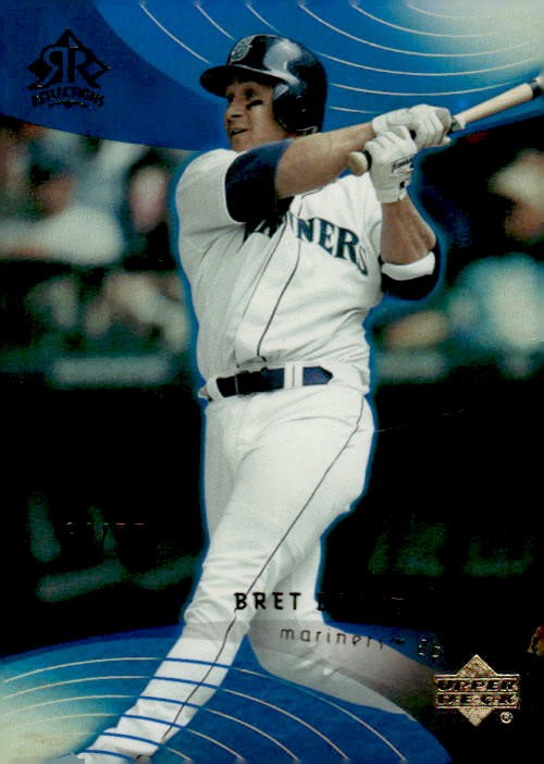 2005 Upper Deck Reflections #39 Bret Boone Blue #/75