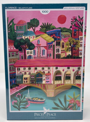 Pieces & Peace Florence By Millie Putland  1000 Piece Puzzle