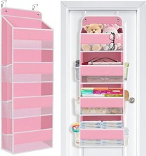 Over the Door Organizer 4 Large Pocket Hanging Storage Organizer W/ 40lb