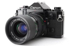 NEAR MINT Canon A-1 35mm SLR Film Camera FD 35-70mm f4 Zoom Lens From JAPAN