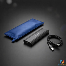 M.2 NVMe SSD Enclosure USB 3.1 Aluminum Case  Accessory Kit, Case and Cable
