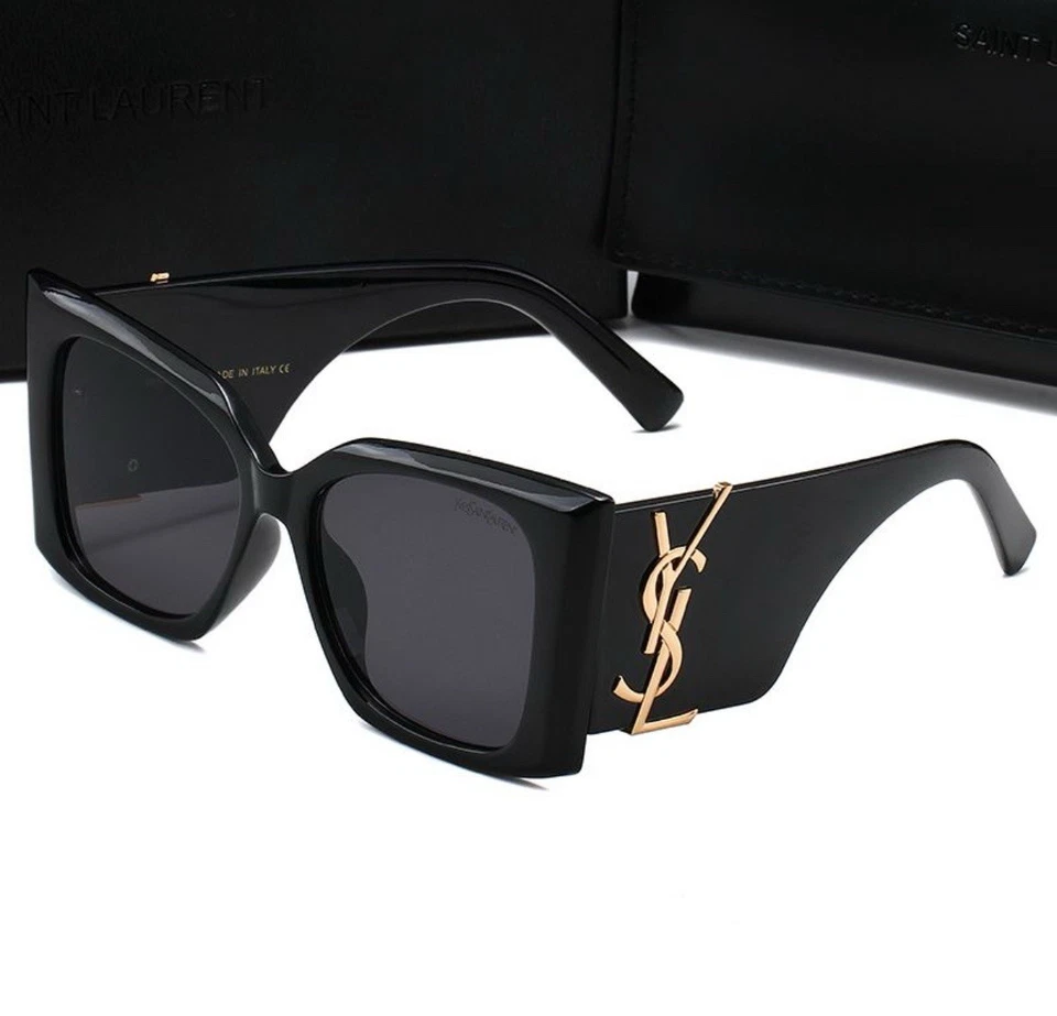 Saint Laurent Sunglasses YSL SL M119 Blaze Black Cat-Eye