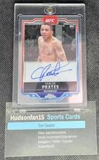 Carlos Prates 2025 Topps Chrome UFC Rookie Autograph #CRA-CP Welterweight