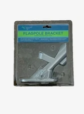 Flag Pole Holder, outside House Flag Pole Bracket, Heavy Duty. Fits 1” Pole Dia.