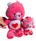 Care Bear Plush Bulk X2 Love A Lot 2013 28cm 17cm