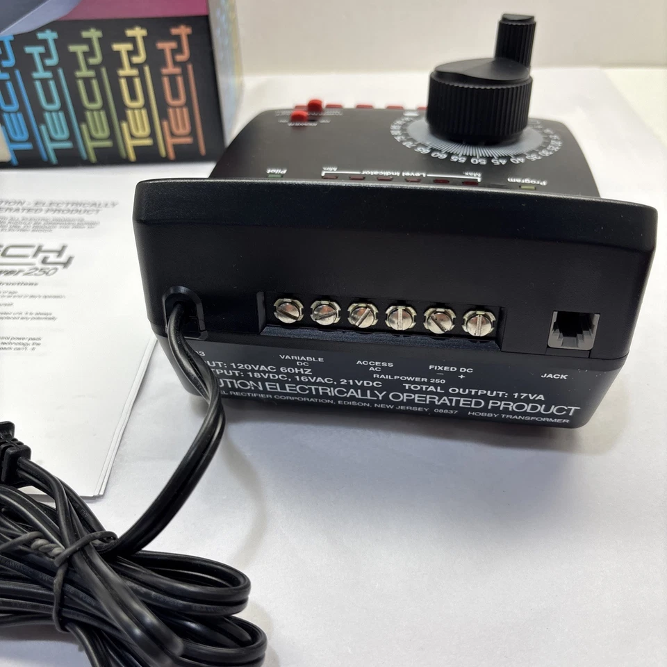 MRC Tech 4 Rail Power 250 Model Train Controller - Image 2 of 2