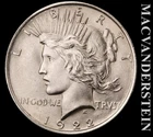 1922 Silver Peace Dollar - Choice Gem Brilliant Uncirculated++  Lustrous  #L3780