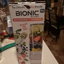 Bionic Blade 26oz Blender Portable USB Rechargeable 