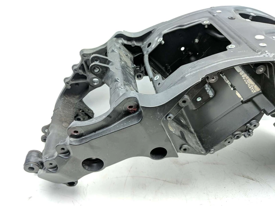 06 Kawasaki Ninja ZX14 ZX1400A chassi quadro principal STRAIGHT SLVG - Imagem 3 de 4