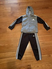 Adidas Kids Classic Set Size 5 Black And Grey