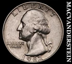 1962-D Silver Washington Quarter-Scarce Better Date No Reserve #i3939