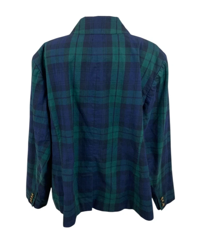 Ralph Lauren 夹克 20W 黑表格子格子西装外套夹克棉质学院风 — 第 3/4 张图片