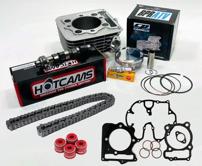 99-14 Honda 400EX 400 EX Top End Cylinder Kit 10:1 CP Piston Stage 1 Hotcams Kit