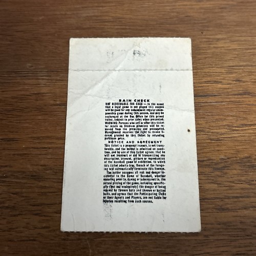4/16/1980 Los Angeles Dodgers v. San Diego Padres Ticket Stub Garvey HR Baker 3H - 第 3/3 張圖片