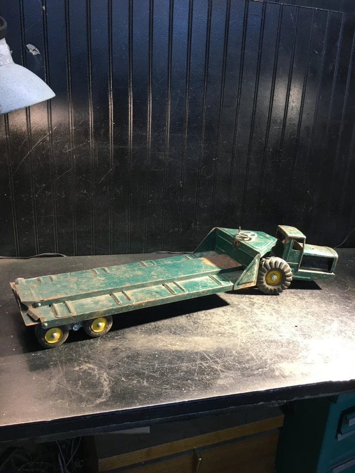 Transporte pesado equipo de construcción Nylint Tournahauler - acero prensado de colección Foto 2 de 4