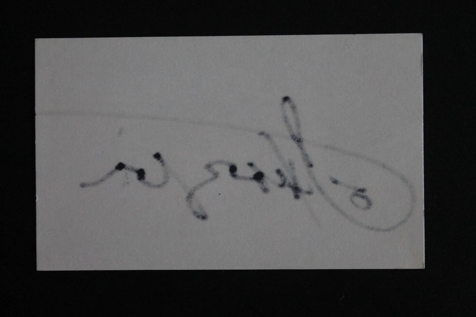 Joe Frazier (d.2011) HEAVYWEIGHT BOXING CHAMP Signed 3x5 Index Card JSA COA - Image 4 of 4